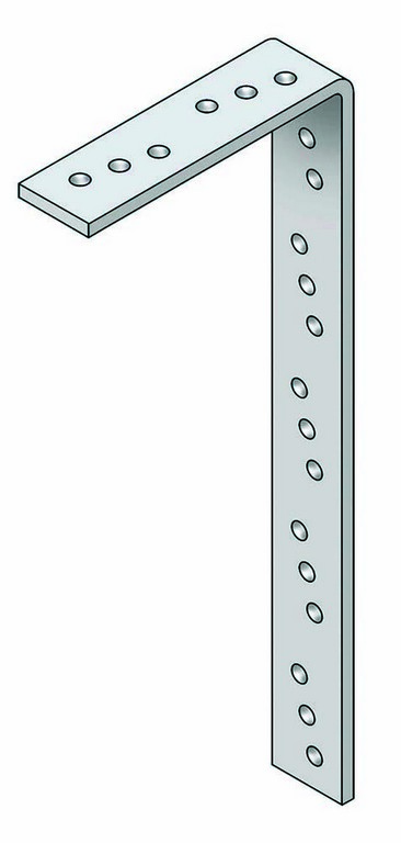 Expamet Stand Wall Plate Strap Bent 100mm